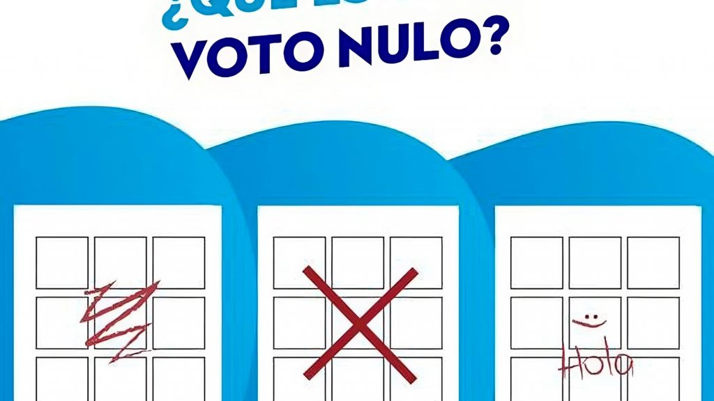 ¿Tiene el voto nulo utilidad en las elecciones de Guatemala en 2023